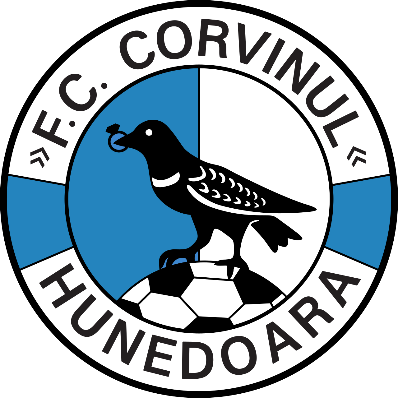 Superliga Romania (Liga 1) - emblema corvinul-hunedoara